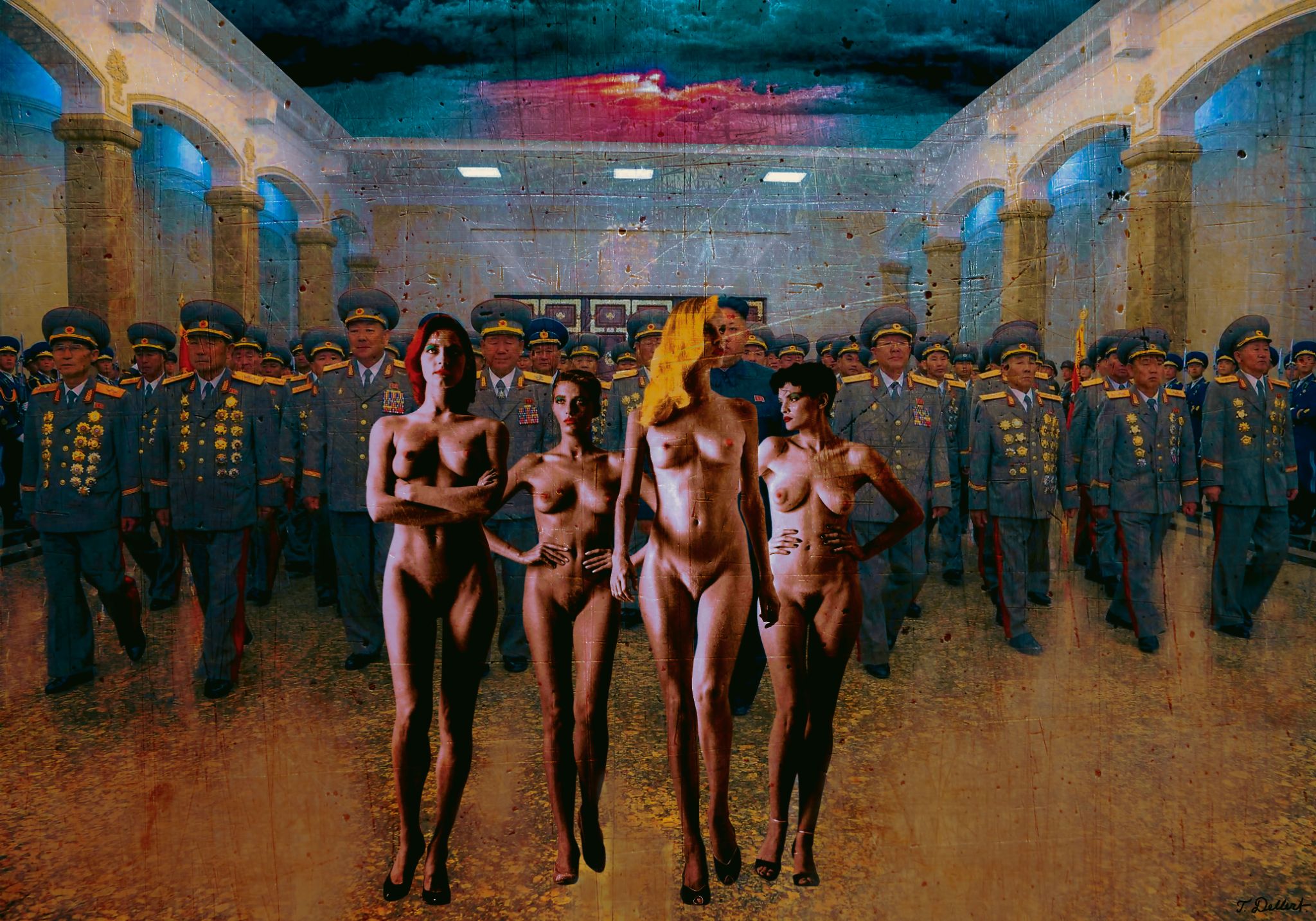 Naked with Kim Jong un  copy